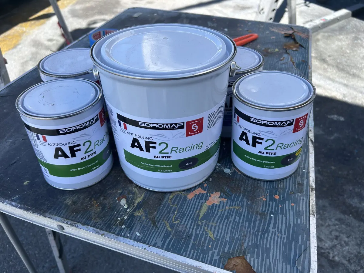 Pots d’antifouling Soromap AF2 Racing au PTFE