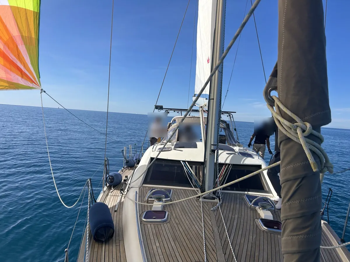 Pont du Wauquiez 47 pendant la sortie de validation avec le client